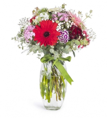 Gerbera Ve Kır Çiçekleri